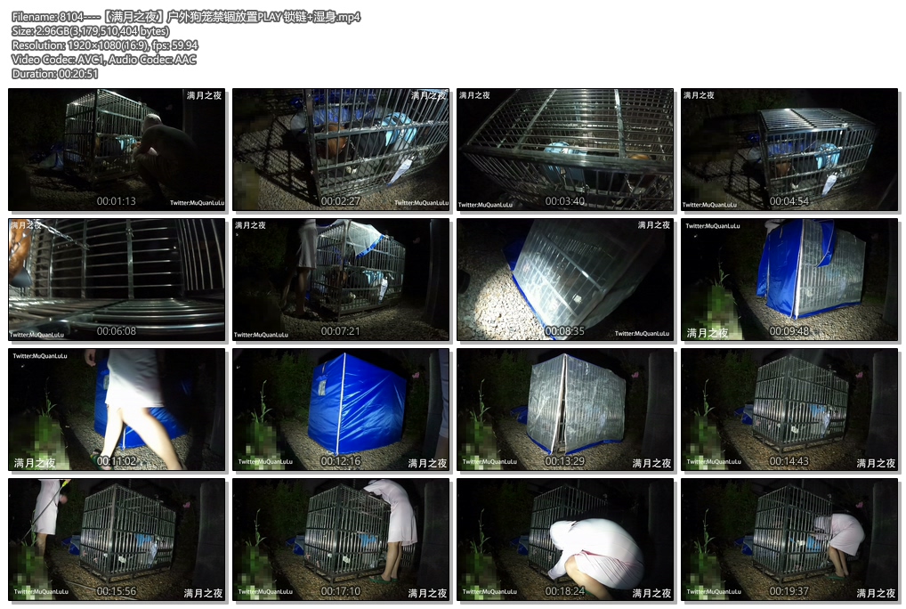 8104----【满月之夜】户外狗笼禁锢放置PLAY 锁链 湿身.jpg