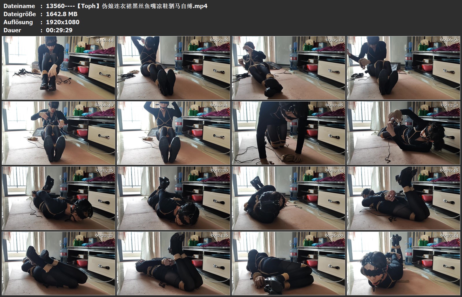 13560----【Toph】伪娘连衣裙黑丝鱼嘴凉鞋驷马自缚.jpg