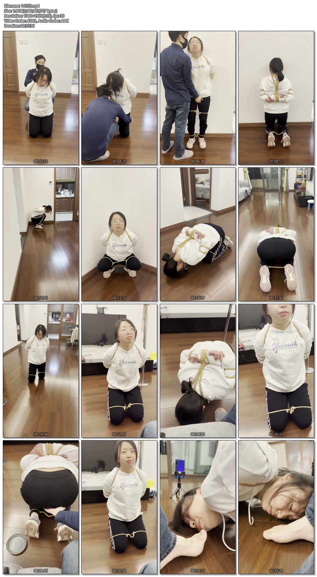 14157----【麦子呀】大哥喜欢穿不同衣服的一米绳，中式后背缚，舔脚，面壁思过.jpg