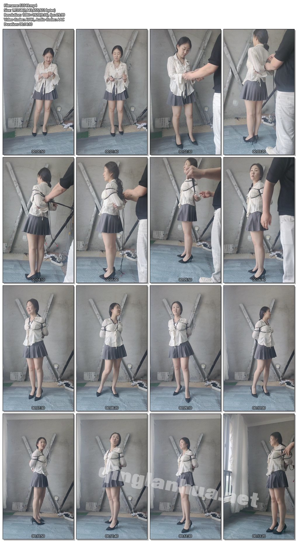 53549----【皖北绳艺】美艳少妇被老公从架子放下来以为是救她的，结果又被捆起来了，.jpg