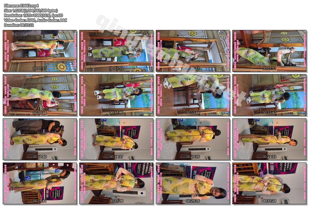 53663----【束心工作室】小月旗袍颈手枷吊起逃脱，脖手脚连铐，简单剧情.jpg