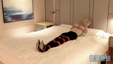 【努努原创】丝袜包头全身捆绑