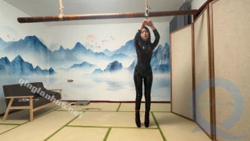 【秦韵绳屋】超高跟玩扎带抽象