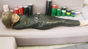 【小驴】静电胶布与PVC胶布木乃伊对比