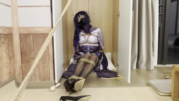 【桃花岛】桃花cos雷电将军被下属反叛捆绑调教