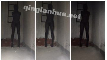【妤妤cdsm】【露出篇】小男娘连体黑丝高跟鞋+呼控头套+手铐跳蛋电梯口&楼梯间露出射精！快射吧，射得越快越不容易被发现哦~