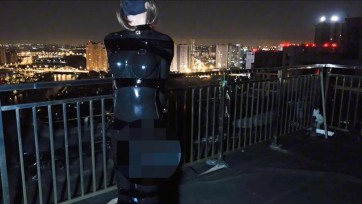 【小系】 [伪娘]乳胶全包露出强高折磨